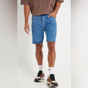 Men's Blue Denim Shorts